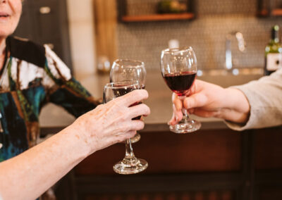 Toasting Wine